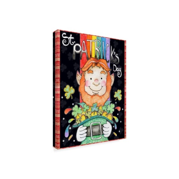 Trademark Fine Art Valarie Wade 'St Patricks Day' Canvas Art, 14x19 - ALI33533-C1419GG