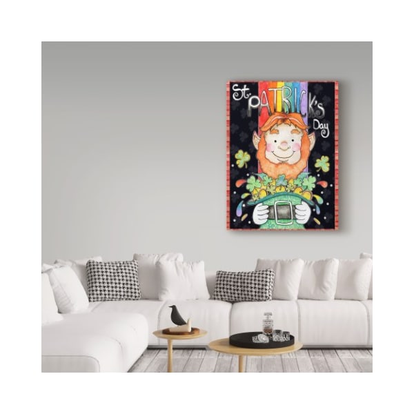 Trademark Fine Art Valarie Wade 'St Patricks Day' Canvas Art, 14x19 - ALI33533-C1419GG