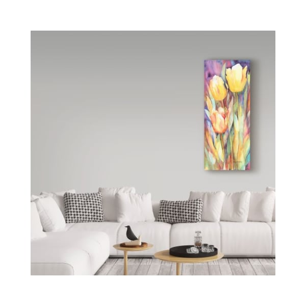 Trademark Fine Art Annelein Beukenkamp 'Tall Blondes' Canvas Art, 8x19 - ALI38227-C819GG