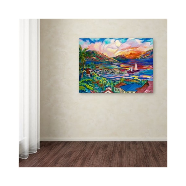 Trademark Fine Art Manor Shadian 'Sunset' Canvas Art, 14x19 - MA0397-C1419GG