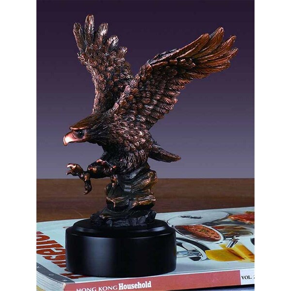 Marian Imports Inc Marian Imports F11114 Hunting Eagle Statue Figurine - 11114