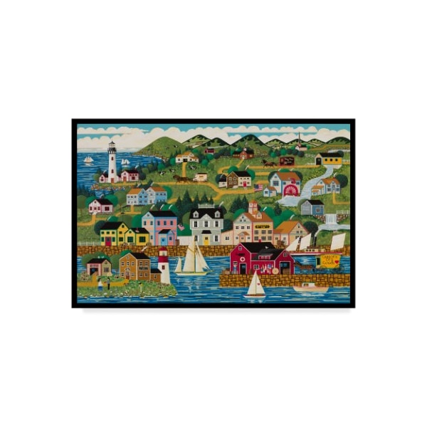 Trademark Fine Art Anthony Kleem 'Rockport' Canvas Art, 16x24 - ALI38337-C1624GG
