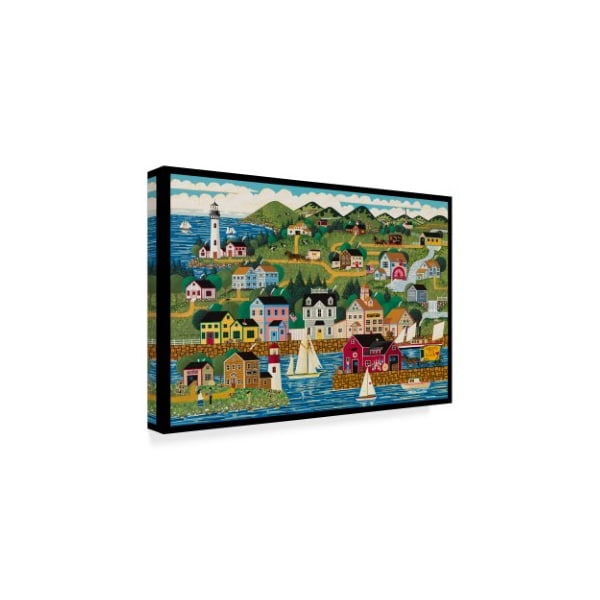 Trademark Fine Art Anthony Kleem 'Rockport' Canvas Art, 16x24 - ALI38337-C1624GG