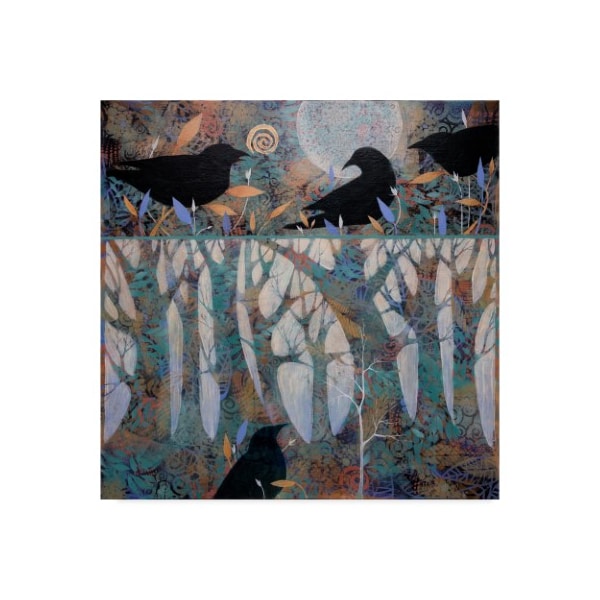 Trademark Fine Art Sue Davis 'Messengers' Canvas Art, 24x24 - ALI44139-C2424GG