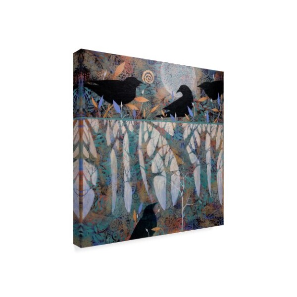 Trademark Fine Art Sue Davis 'Messengers' Canvas Art, 24x24 - ALI44139-C2424GG
