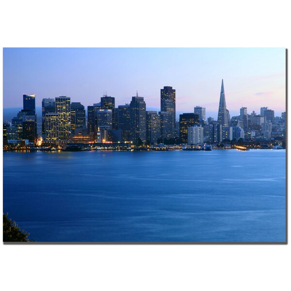 Trademark Fine Art Yakov Agani 'San Francisco, CA' Canvas Art, 22x32 - MA051-C2232GG