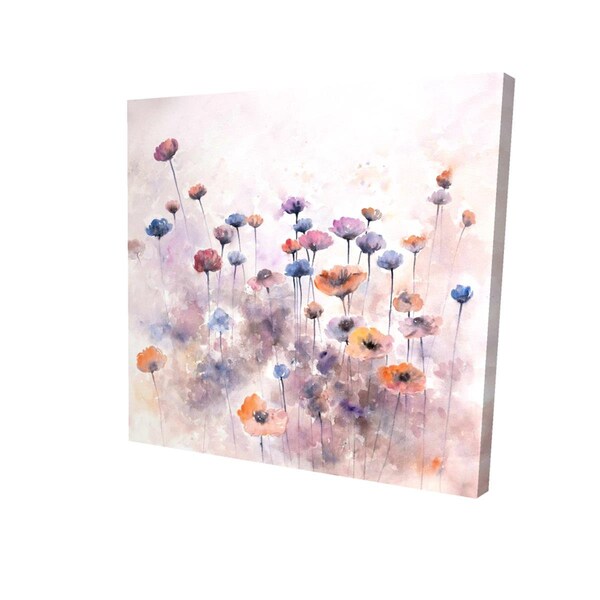 Fondo 32 x 32 in. Small Wildflowers-Print on Canvas - FO2791921