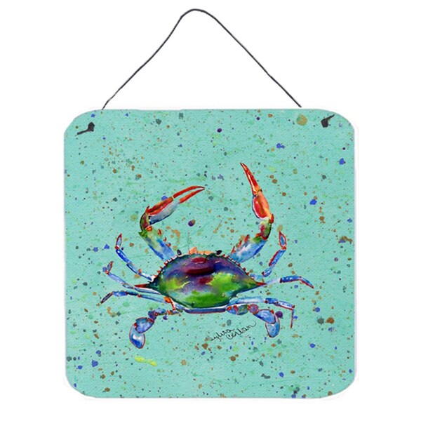 Micasa Crab Aluminium Metal Wall or Door Hanging Prints - MI236823