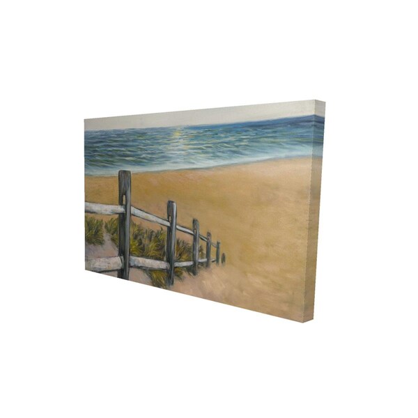 Fondo 20 x 30 in. Quiet Seaside-Print on Canvas - FO2787919