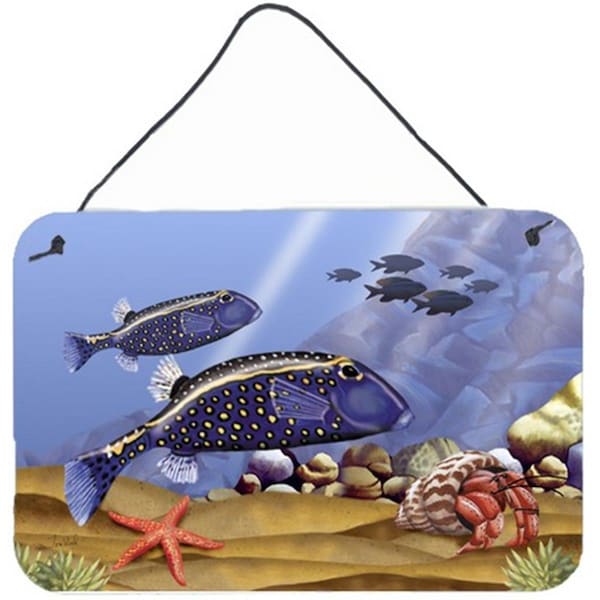 Carolines Treasures Undersea Fantasy 8 Wall and Door Hanging Prints - PTW2033DS812