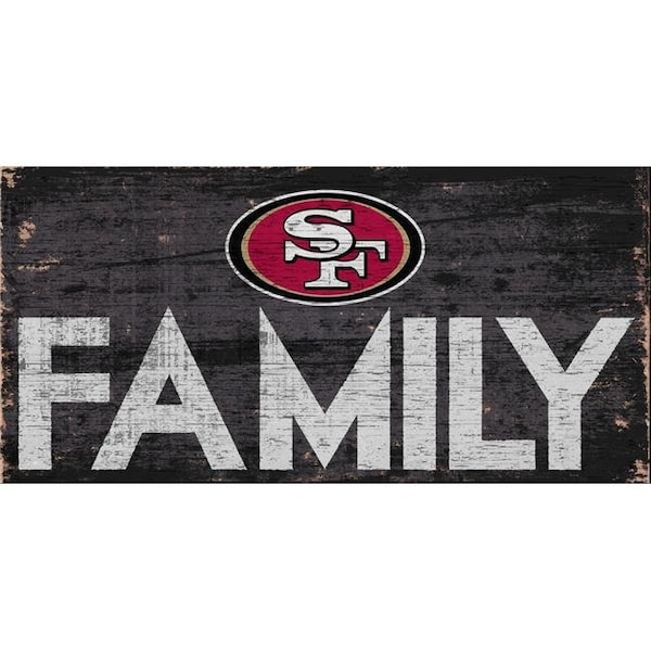 Adventure Furniture Adventure Furniture N0731-SFF San Francisco 49ers Family Sign - N0731-SFF
