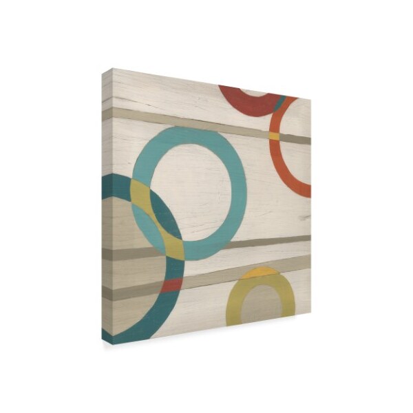 Trademark Fine Art June Erica Vess 'Circular Logic Ii' Canvas Art, 24x24 - WAG01682-C2424GG
