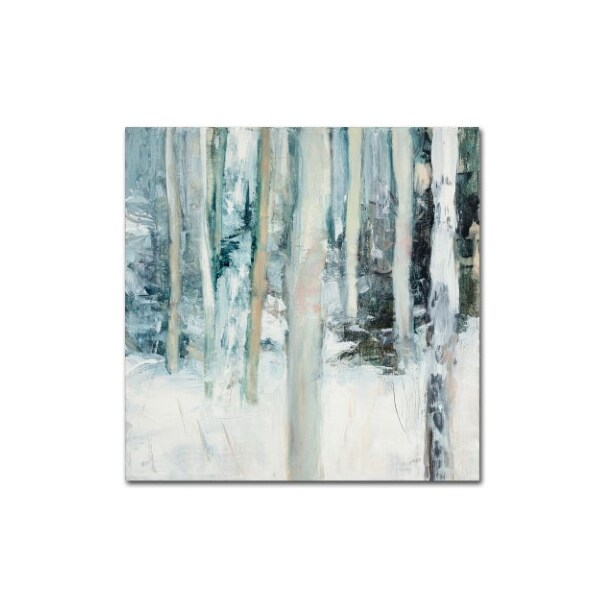 Trademark Fine Art Julia Purinton 'Winter Woods I' Canvas Art, 24x24 - WAP00801-C2424GG