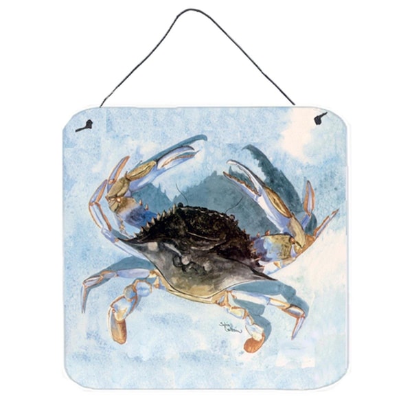 Micasa Crab Aluminium Metal Wall or Door Hanging Prints - MI234845