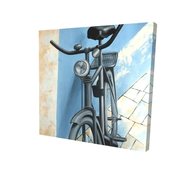 Fondo 16 x 16 in. Abandoned Bicycle-Print on Canvas - FO2789909