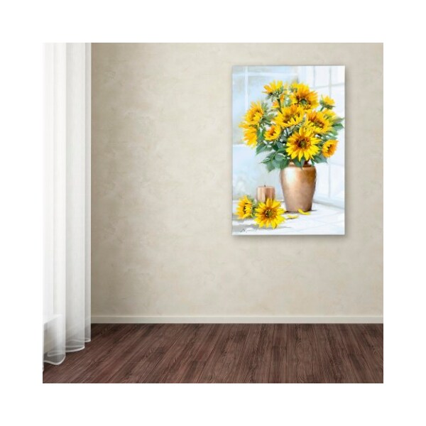Trademark Fine Art The Macneil Studio 'Sunflowers' Canvas Art, 22x32 - ALI8620-C2232GG