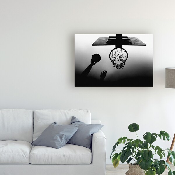 Trademark Fine Art Paulo Medeiros 'Reaching Action' Canvas Art, 22x32 - 1X09130-C2232GG
