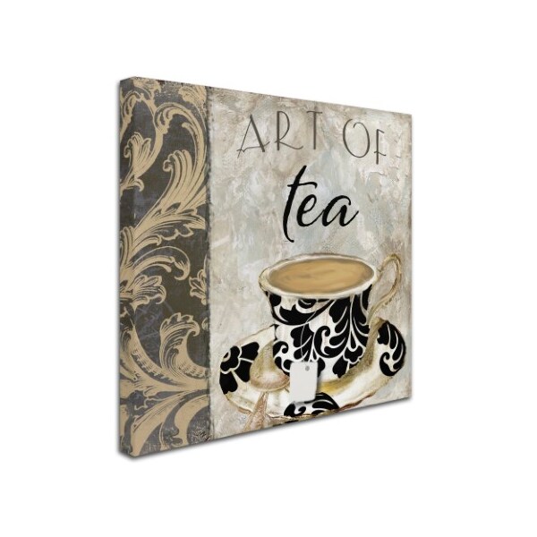 Trademark Fine Art Color Bakery 'Art of Tea I' Canvas Art, 24x24 - ALI4073-C2424GG