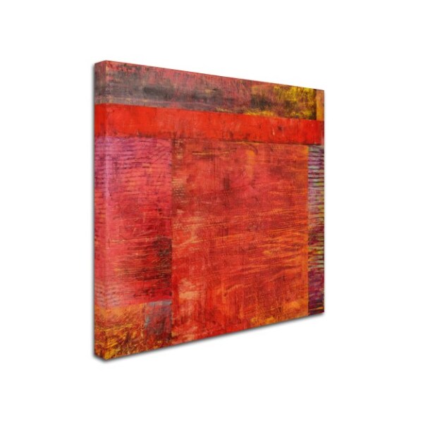 Trademark Fine Art Michelle Calkins 'Essence of Red 2' Canvas Art, 24x24 - MC0227-C2424GG