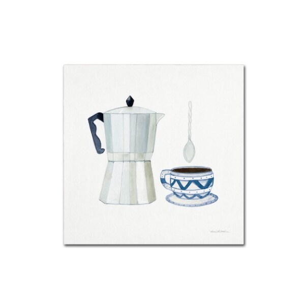 Trademark Fine Art Kathleen Parr McKenna 'Coffee Break VII' Canvas Art, 24x24 - WAP01045-C2424GG