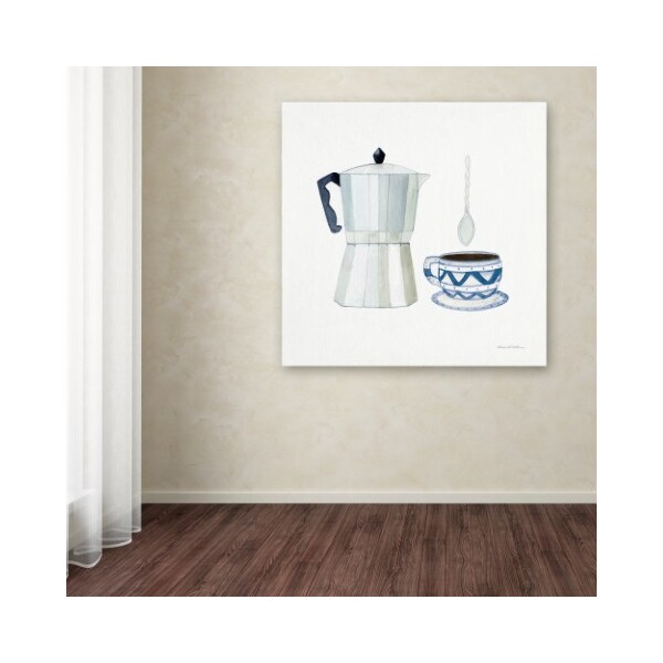 Trademark Fine Art Kathleen Parr McKenna 'Coffee Break VII' Canvas Art, 24x24 - WAP01045-C2424GG