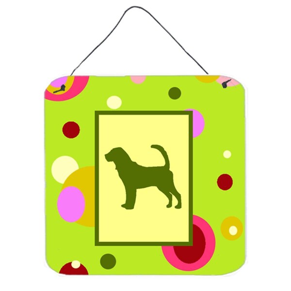 Micasa Bloodhound Aluminium Metal Wall Or Door Hanging Prints - MI628651