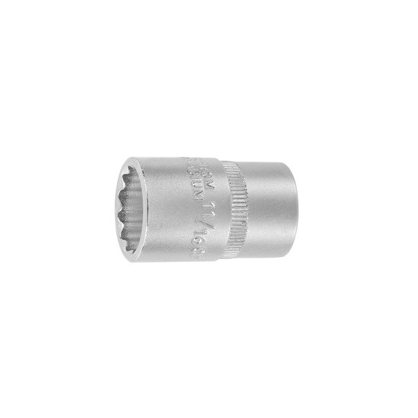 Holex 1/2 inch Drive Socket, 12 pt, 11/16 inch - 642122 11/16