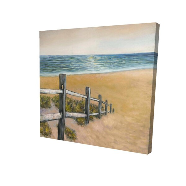 Fondo 16 x 16 in. Quiet Seaside-Print on Canvas - FO2776895