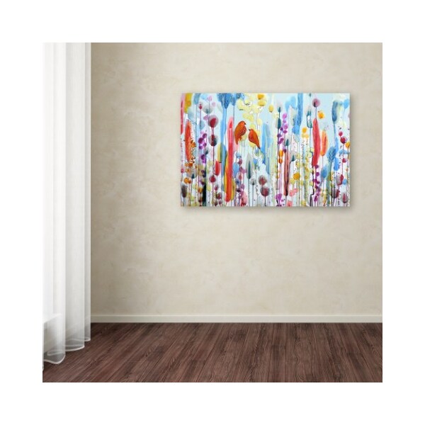 Trademark Fine Art Sylvie Demers 'Si Tu Me Le Demandais' Canvas Art, 12x19 - ALI15187-C1219GG