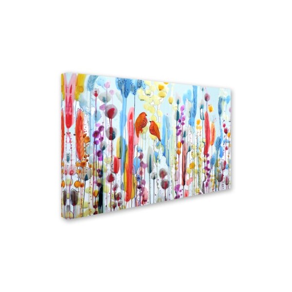 Trademark Fine Art Sylvie Demers 'Si Tu Me Le Demandais' Canvas Art, 12x19 - ALI15187-C1219GG