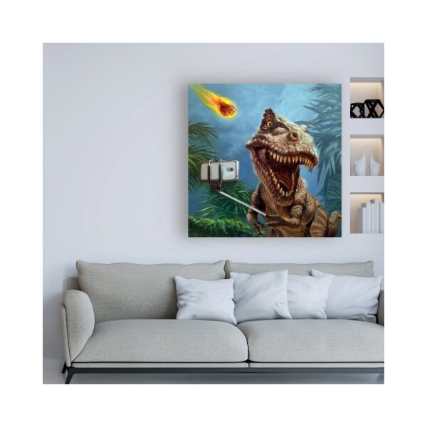 Trademark Fine Art Lucia Heffernan 'Last Selfie' Canvas Art, 18x18 - IC01526-C1818GG