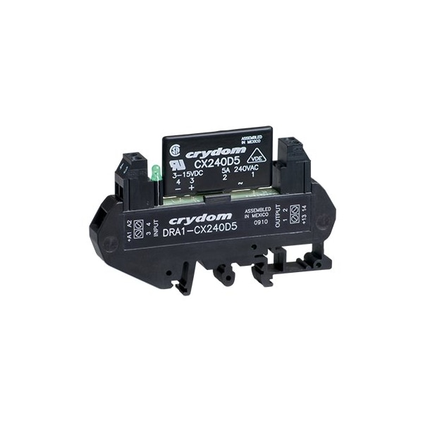 Relevador Crydom SSR Montaje PCB SIP 280Vac/5A 90-140Vac I - CX240A5R
