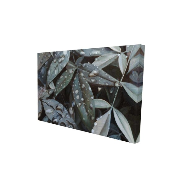 Begin Home Decor 12 x 18 in. Leaves After Rain-Print on Canvas - 2080-1218-FL375
