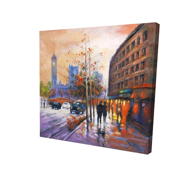 Fondo 16 x 16 in. City by Fall-Print on Canvas - FO2789110