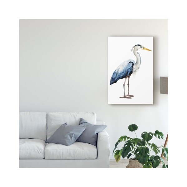 Trademark Fine Art Grace Popp 'Seabird Heron Ii' Canvas Art, 30x47 - WAG07089-C3047GG