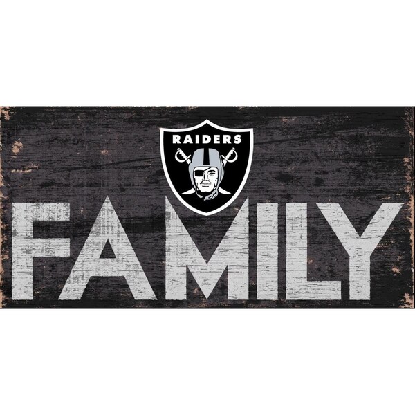 Adventure Furniture Adventure Furniture N0731-OAK Oakland Raiders Family Sign - N0731-OAK