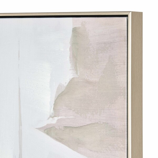 Elk Home Blanc I Abstract Framed Wall Art - S0017-10701