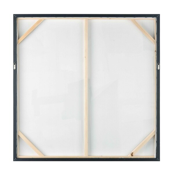 Elk Home Blanc I Abstract Framed Wall Art - S0017-10701