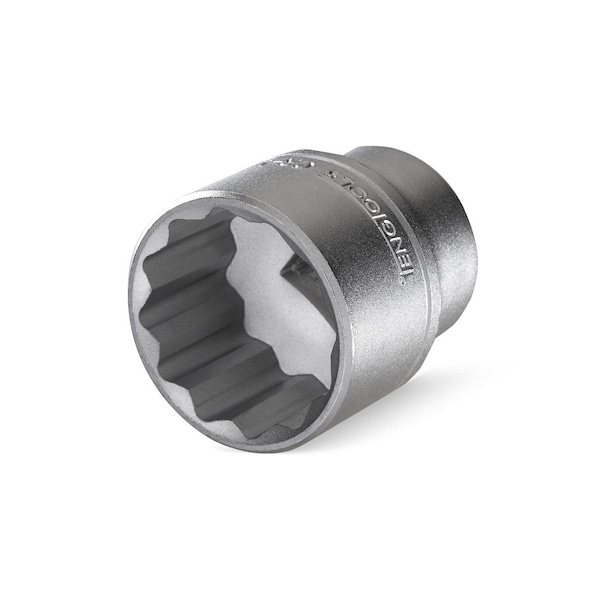 Teng Tools 19/32 Inch 12 Point Sae 1/2 Inch Drive Shallow Chrome Vanadium Socket - M120119-C