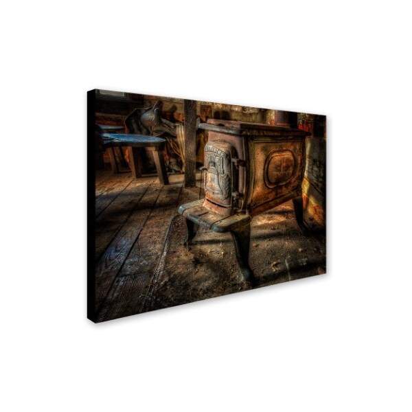 Trademark Fine Art Lois Bryan 'Liberty Wood Stove' Canvas Art, 18x24 - LBR0270-C1824GG