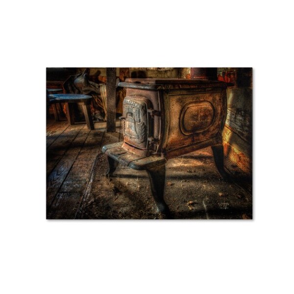 Trademark Fine Art Lois Bryan 'Liberty Wood Stove' Canvas Art, 18x24 - LBR0270-C1824GG
