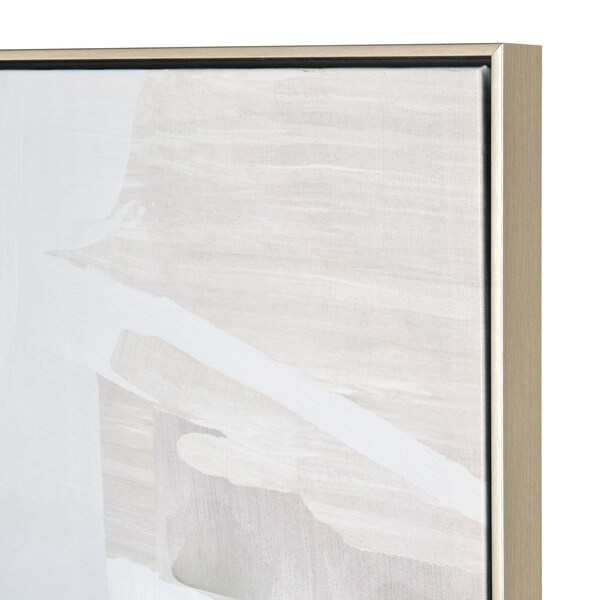 Elk Home Blanc II Abstract Framed Wall Art - S0017-10702