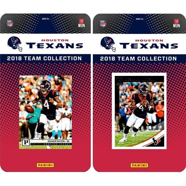 Williams & Son Saw & Supply C&I Collectables 2018TEXANSTSC NFL Houston Texans Licensed 2018 Panini & Donruss Team Set - 2018TEXANSTSC