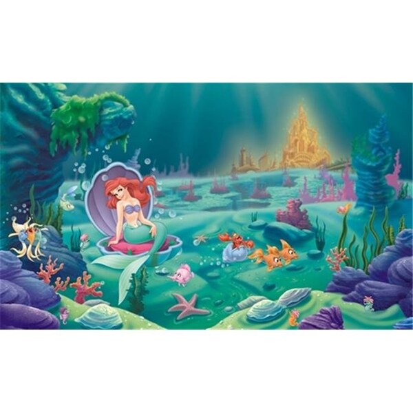 Roomates Roommate JL1224M 6 ft. x 10.5 ft. The Little Mermaid XL Wallpaper Mural - JL1224M
