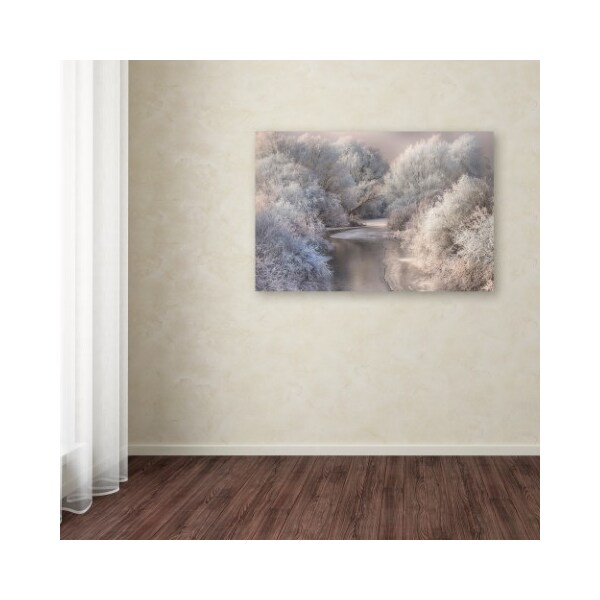 Trademark Fine Art Sebestyen Bela 'Winter Song' Canvas Art, 16x24 - 1X00240-C1624GG