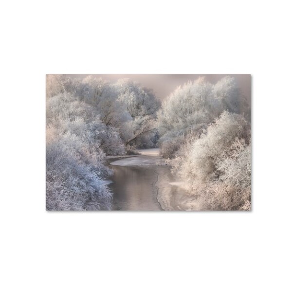 Trademark Fine Art Sebestyen Bela 'Winter Song' Canvas Art, 16x24 - 1X00240-C1624GG