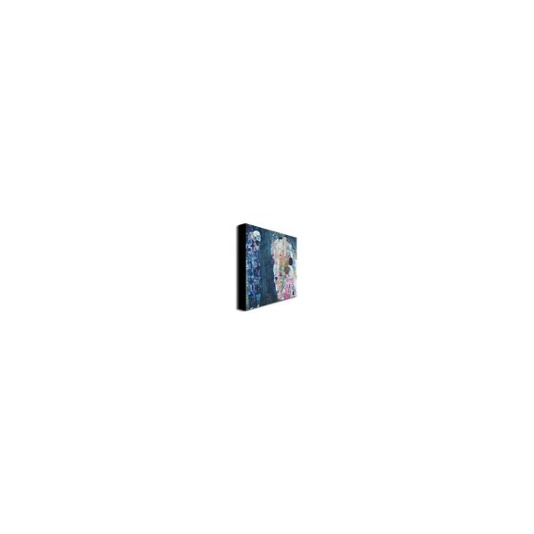 Trademark Fine Art Gustav Klimt 'Death and Life' Canvas Art, 35x35 - BL0404-C3535GG