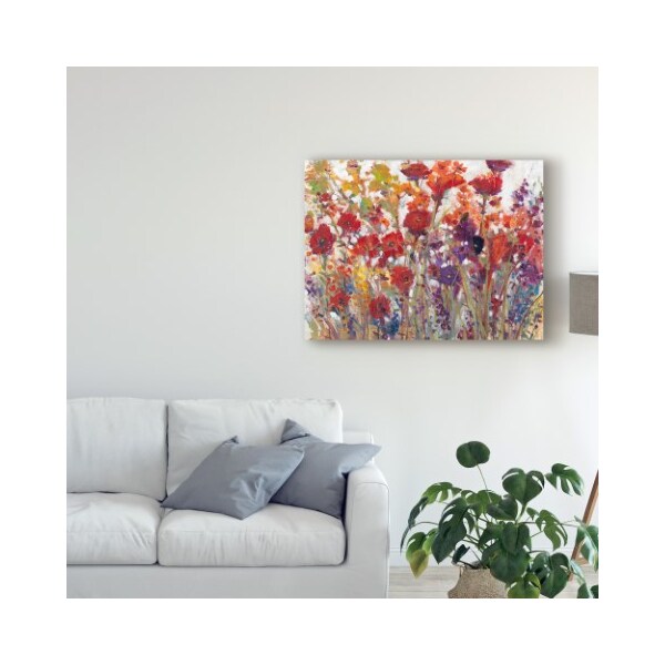 Trademark Fine Art Tim Otoole 'Variety Of Flowers I' Canvas Art, 18x24 - WAG08311-C1824GG