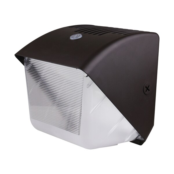 Satco Nuvo Satco Nuvo 8.44 in. H X 8.5 in. W X 7.45 in. L Bronze Wall Pack - 65/656