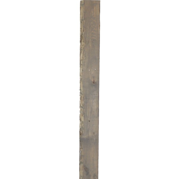 Ekena Millwork 19"W x 36"H x 3 1/2"D Vintage Farmhouse 2 Rung Ladder, Barnwood Decor Collection, Reclaimed Grey - DECR019X036X04LDRGY